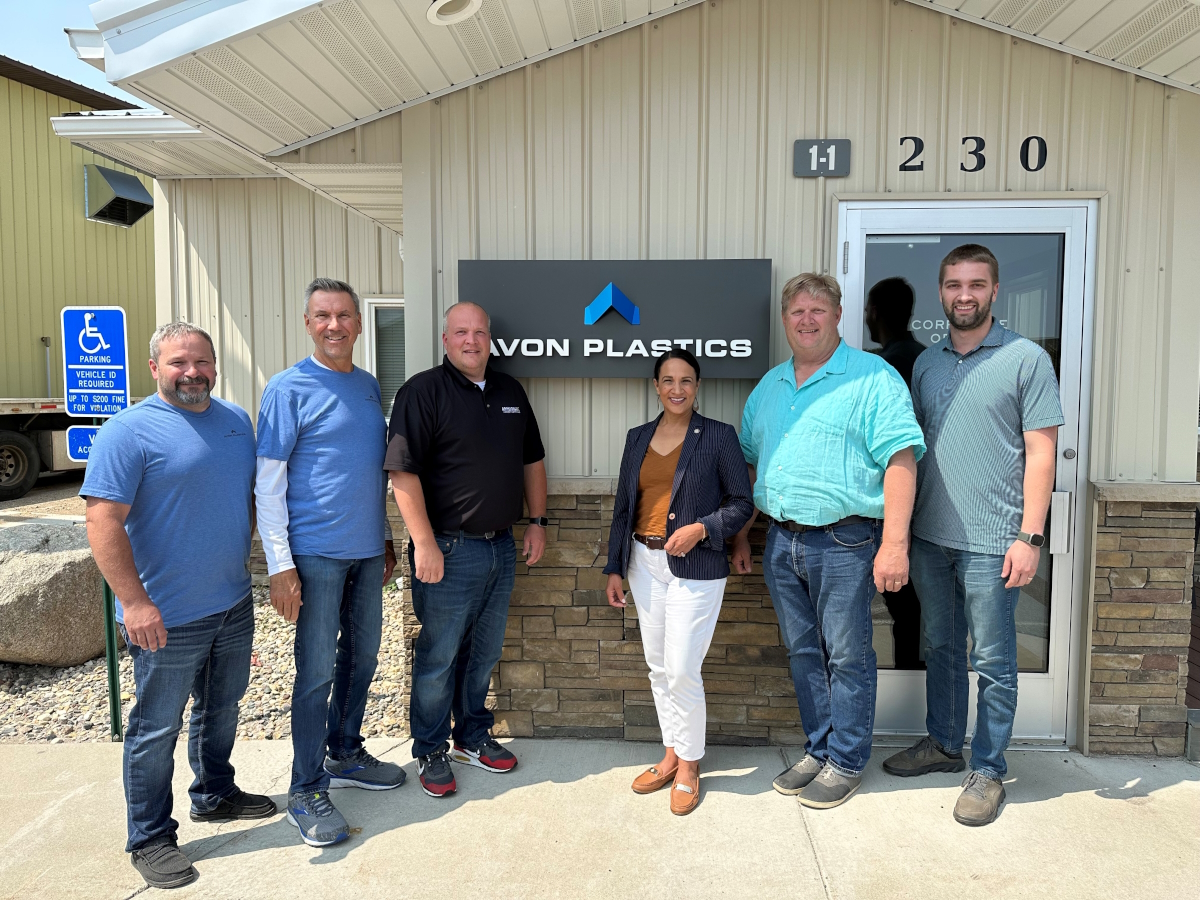 Photo of Lesa Demuth at Avon Plastics