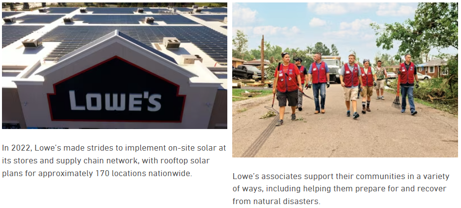 Lowe's 20th Corporate Responsibility Report Spotlights Progress, Long-Term Goals