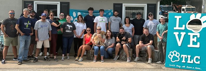 Photo of LMC Team and Love a Canine Rescue, Inc. (TLC)