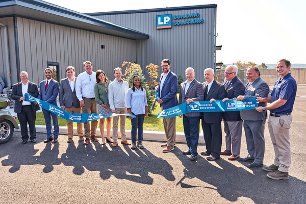 "I am honored to be a part of this historic day for both LP and the town of Bath."  –Jason Ringblom - LP Building Solutions opens new LP® SmartSide® ExpertFinish® facility in Bath, New York.